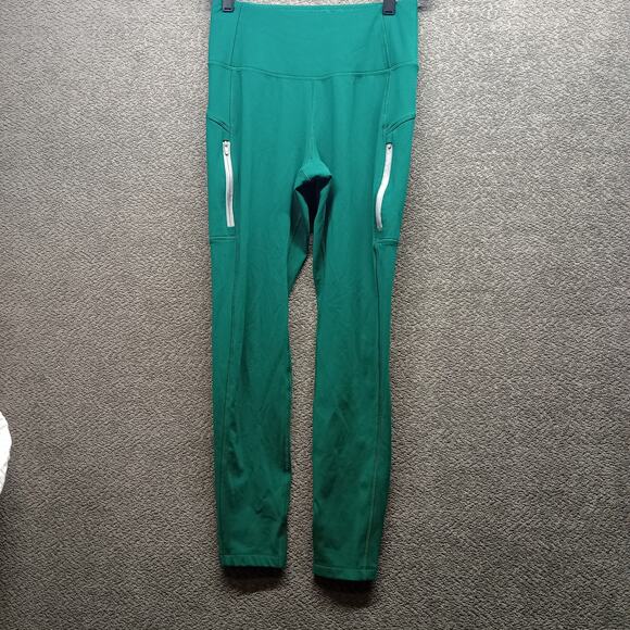 Mondetta Women’s Performance High Waist Leggings Zip Pocket Compression - Picture 2 of 9